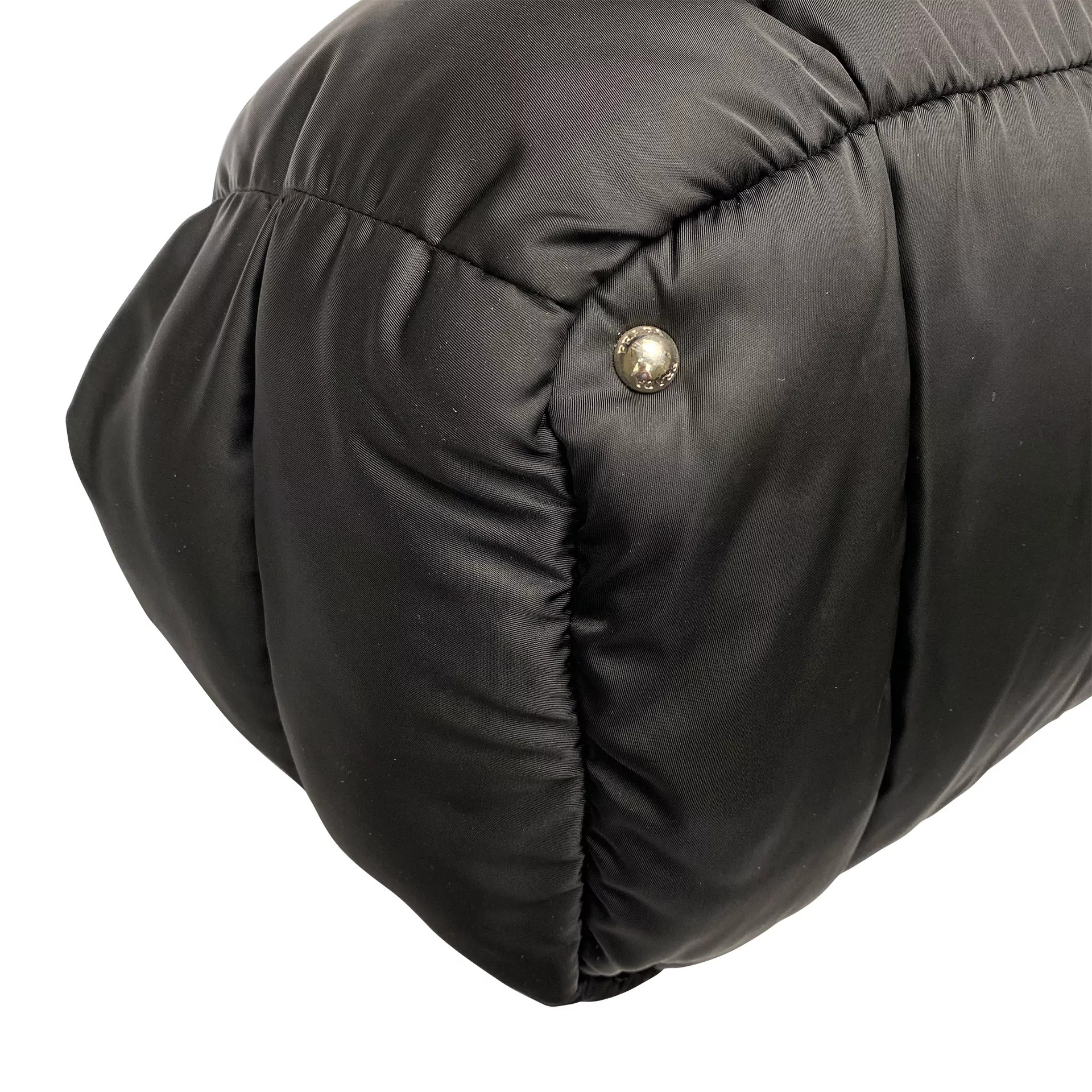 Bolsa Prada Tessuto Bomber Preta