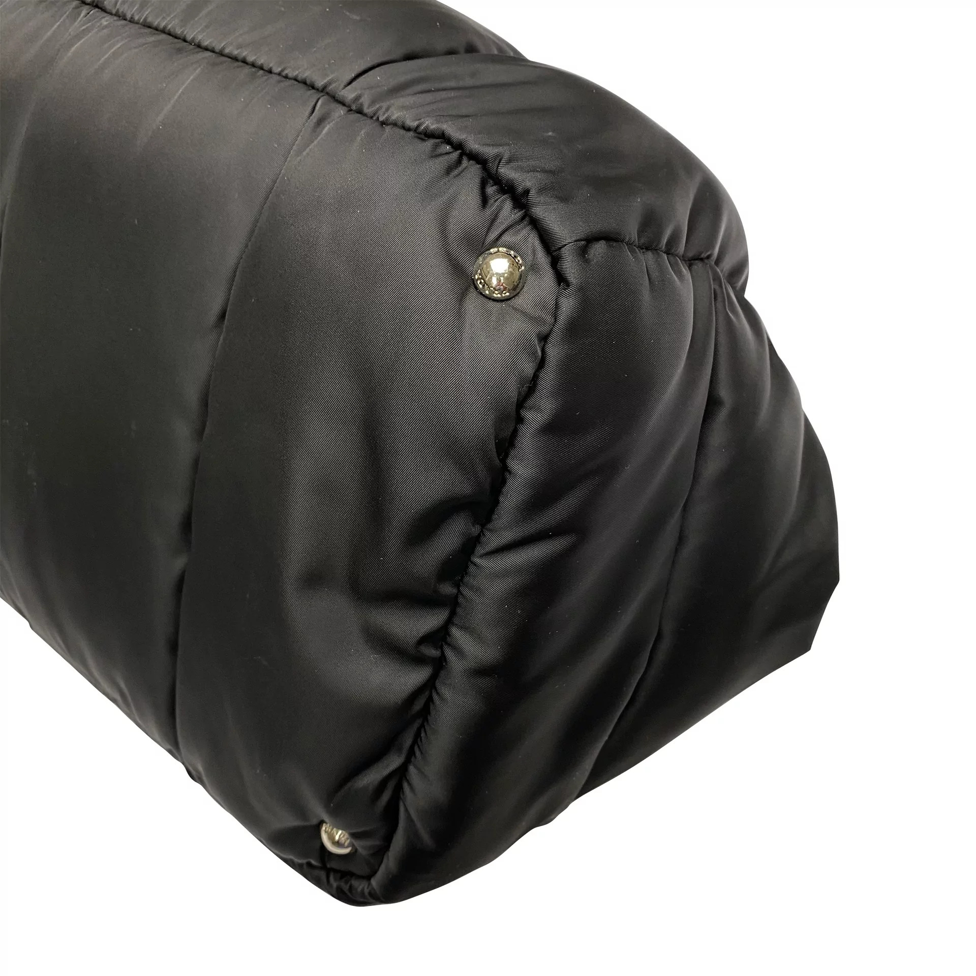 Bolsa Prada Tessuto Bomber Preta