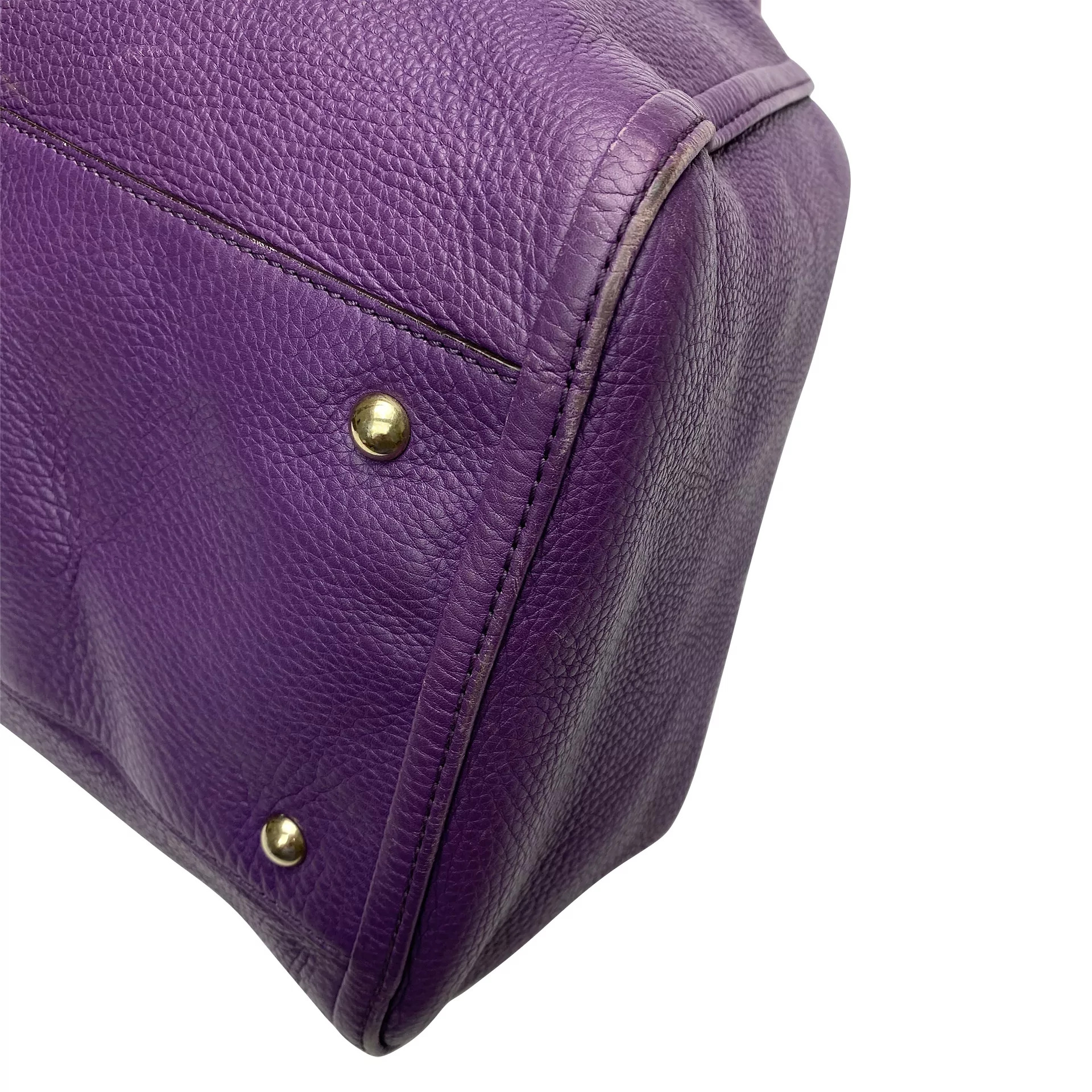 Bolsa Gucci Soho Roxa