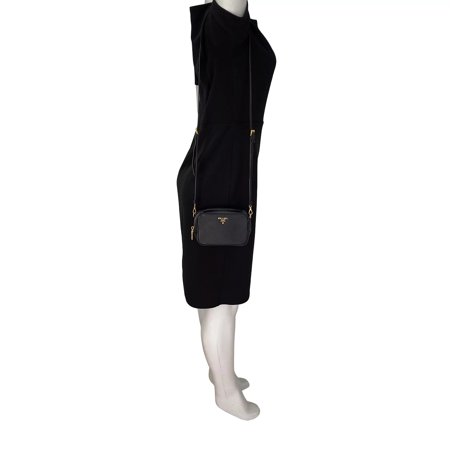 Bolsa Prada Mini Couro Saffiano