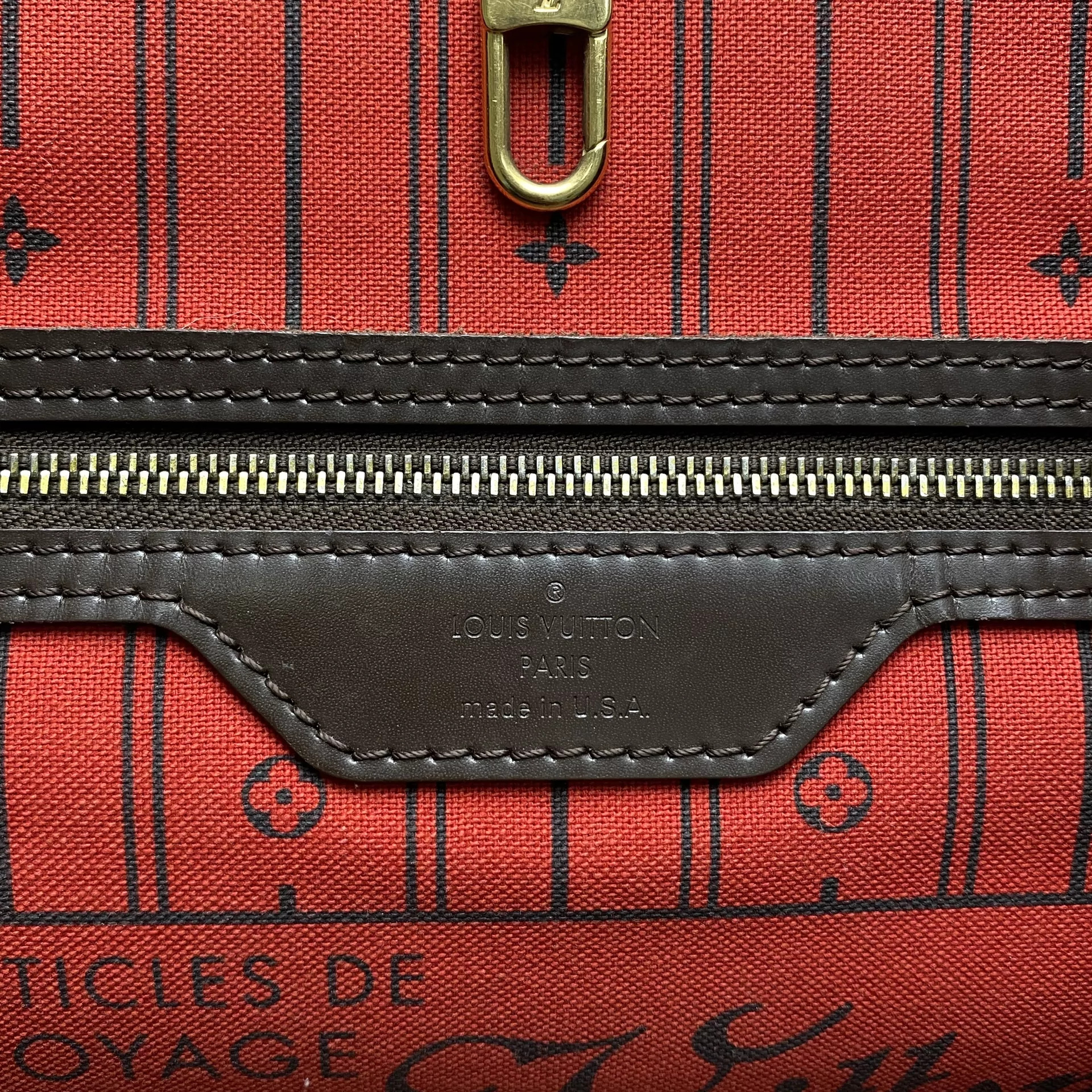 Bolsa Louis Vuitton Neverfull MM Damier Ebene