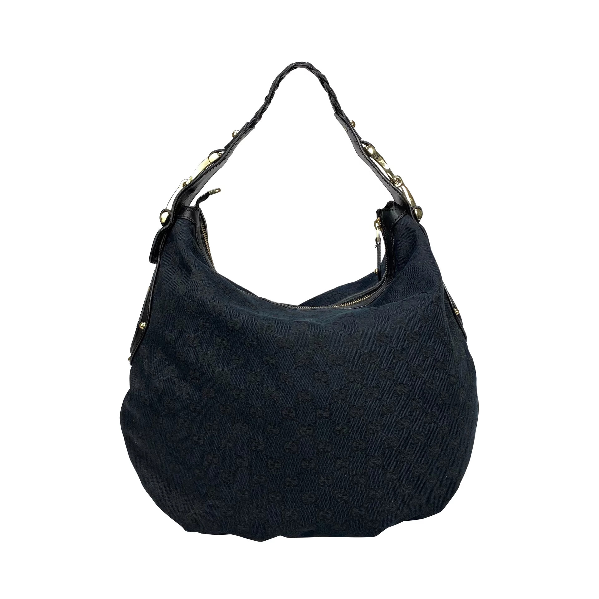 Bolsa Gucci Pelham Hobo Preta
