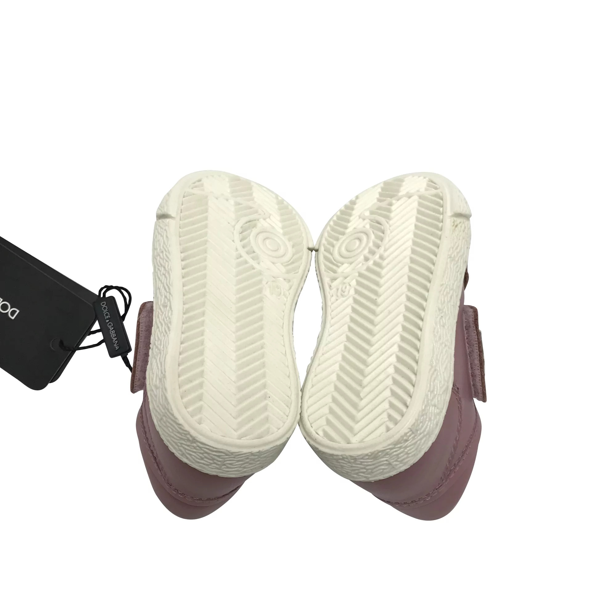 Tênis Infantil Dolce & Gabbana Couro Rosa