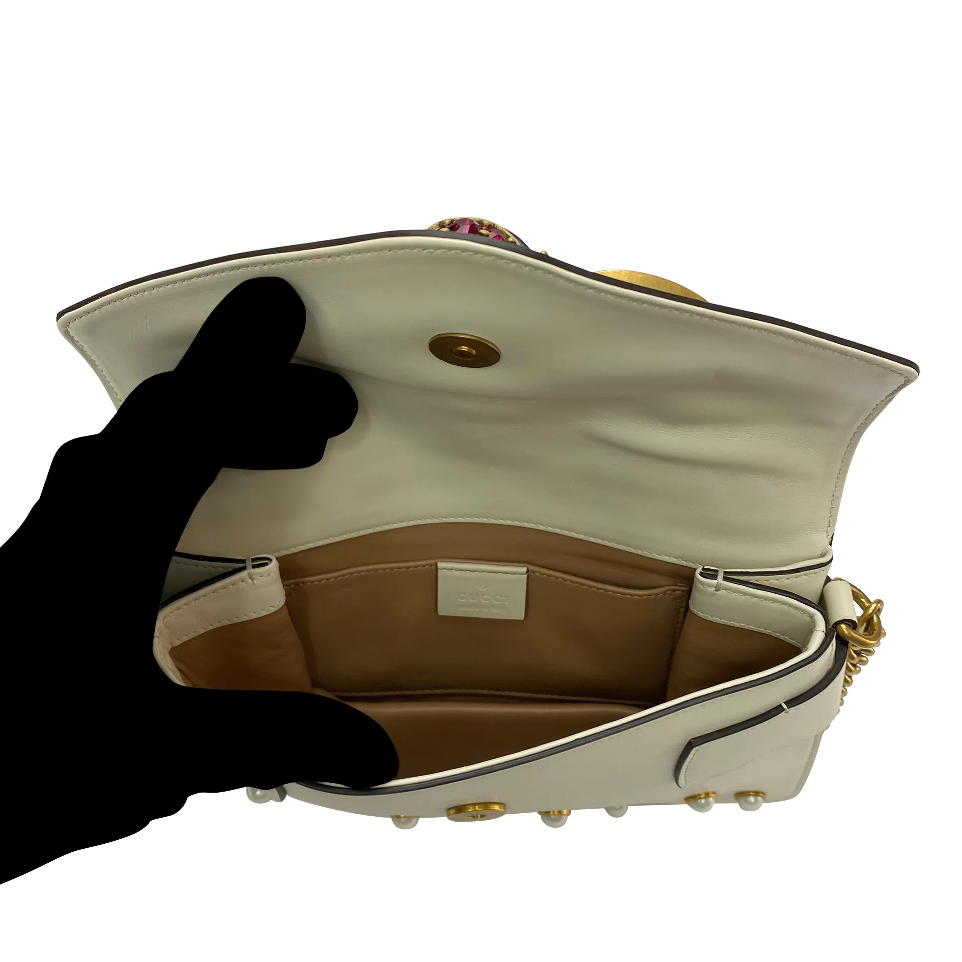 Bolsa Gucci Broadway Off White