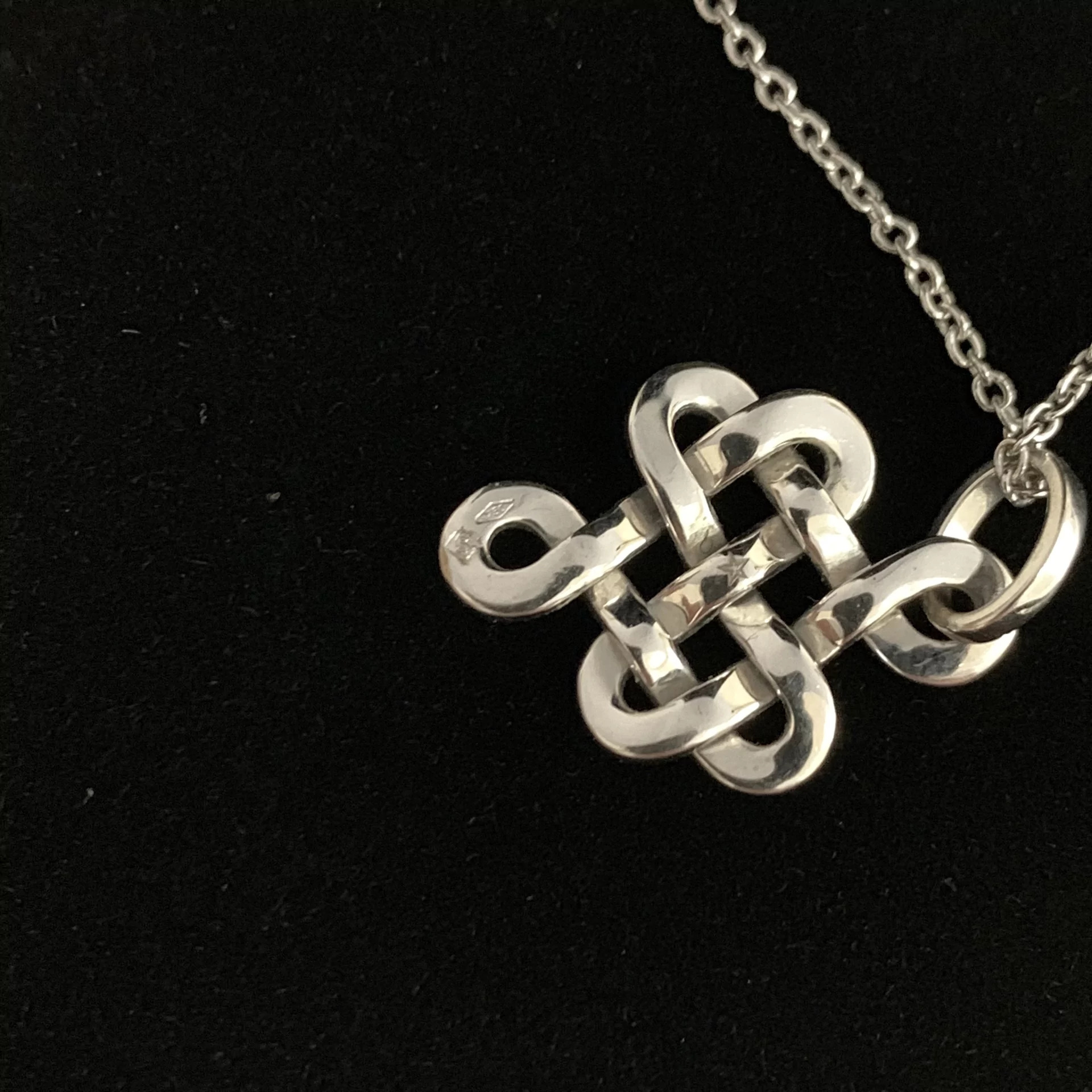 Colar H.Stern Ouro Branco com Diamantes - DVF