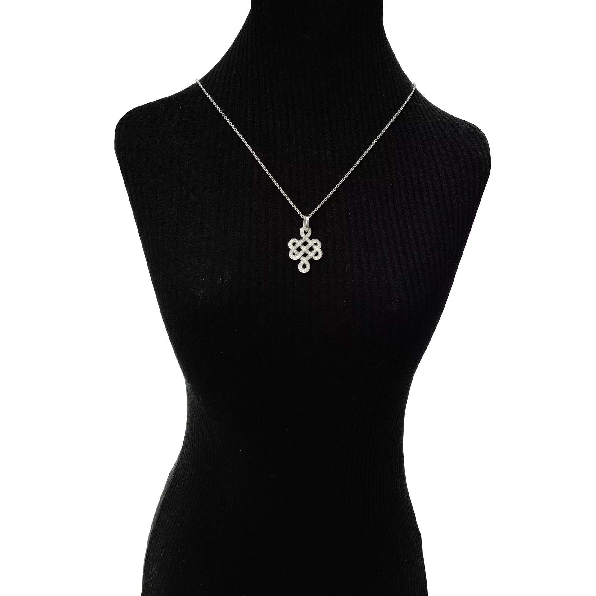 Colar H.Stern Ouro Branco com Diamantes - DVF