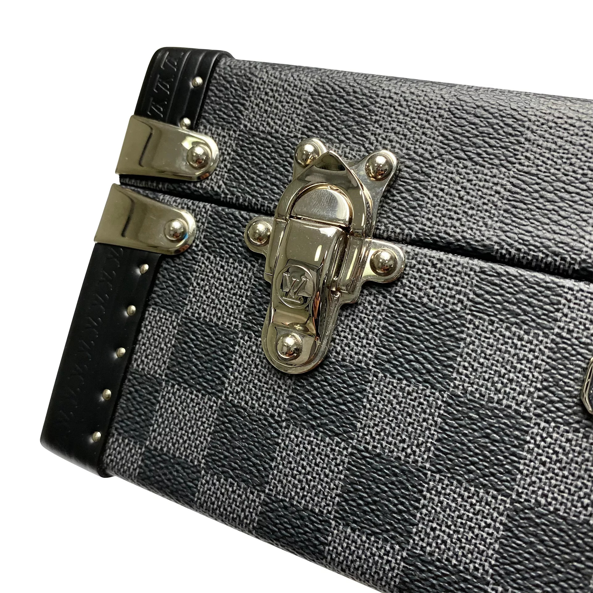 Pasta Louis Vuitton Président Damier Graphite