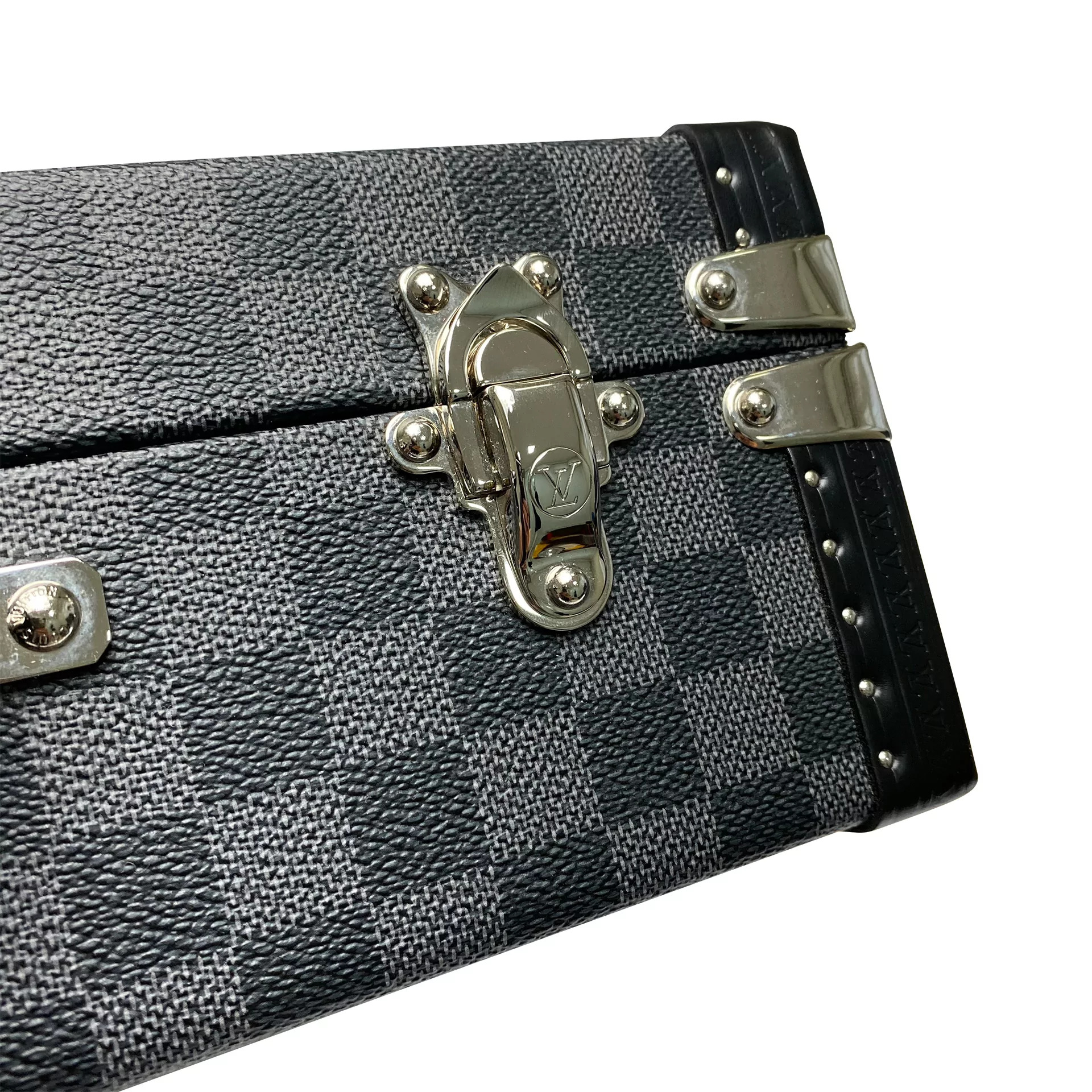 Pasta Louis Vuitton Président Damier Graphite