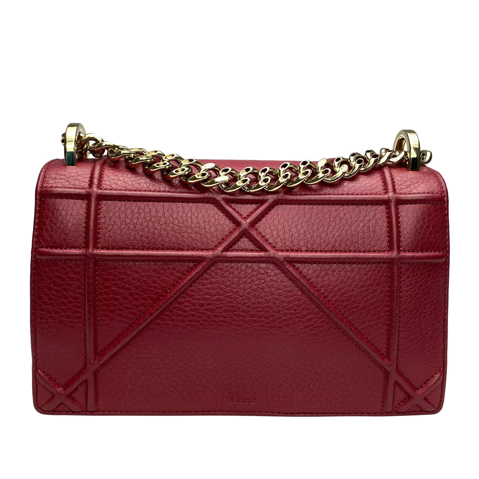 Bolsa Christian Dior Diorama Cereja