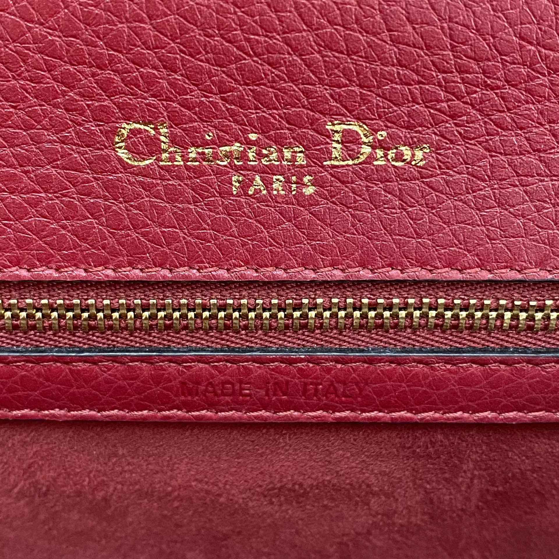 Bolsa Christian Dior Diorama Cereja