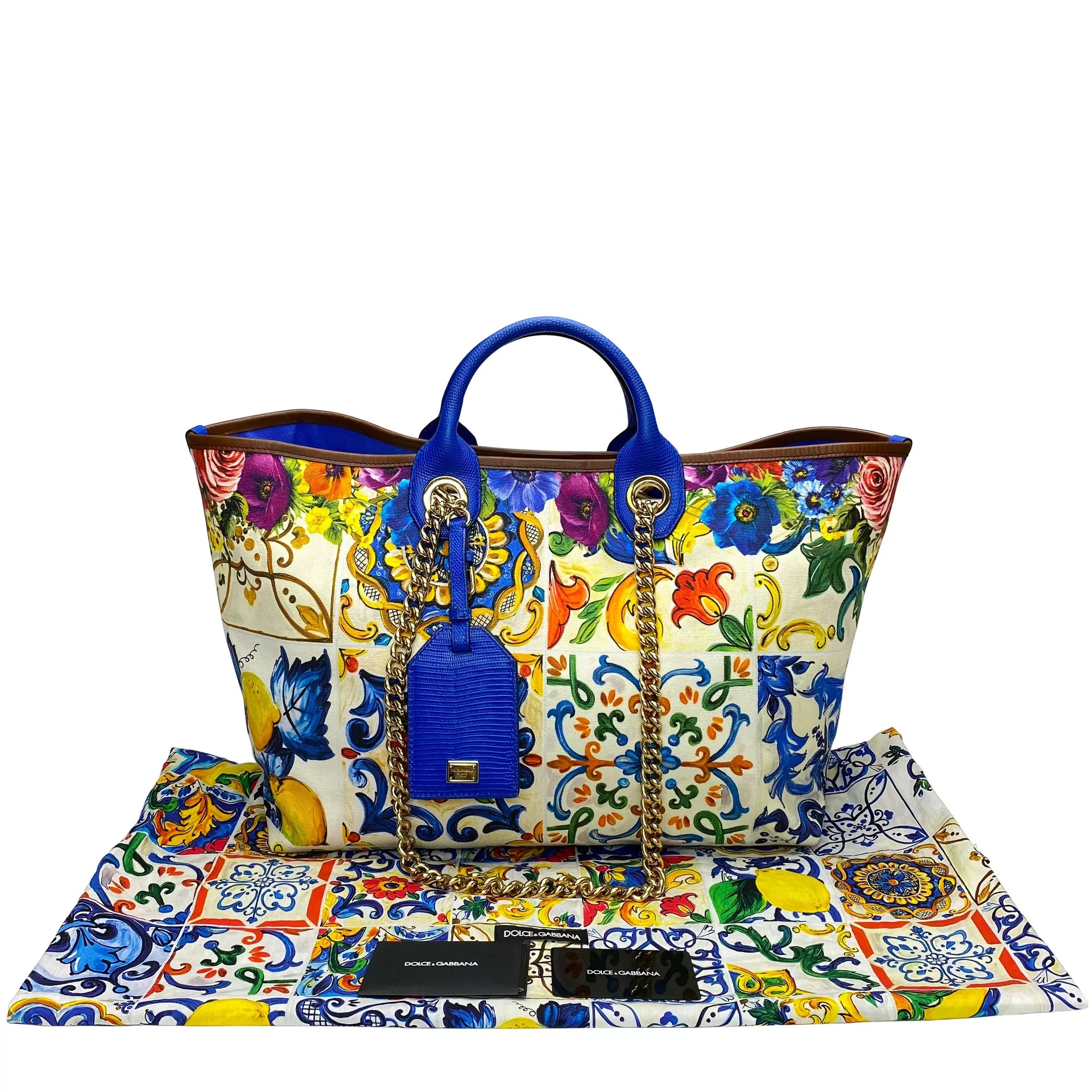 Bolsa Dolce & Gabbana Estampa Majolica