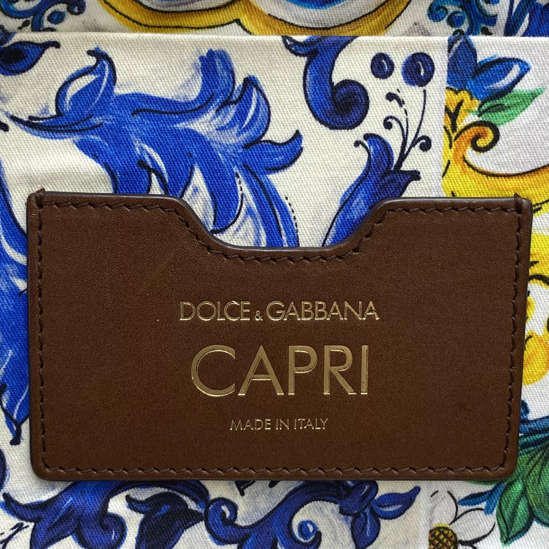 Bolsa Dolce & Gabbana Estampa Majolica