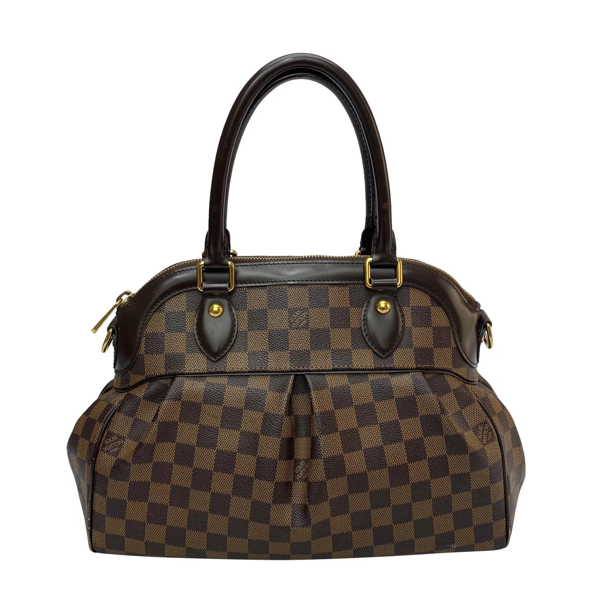 Bolsa Louis Vuitton Trevi PM Damier Ébène