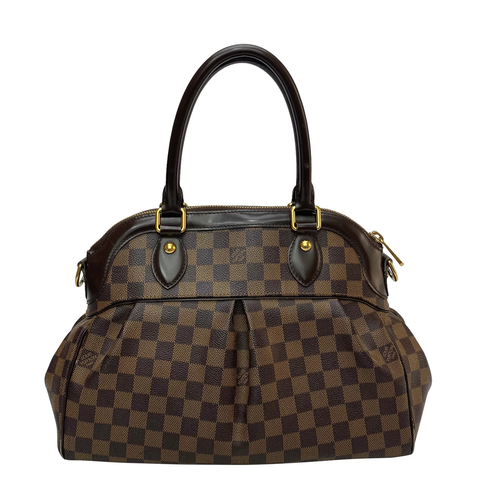 Bolsa Louis Vuitton Trevi PM Damier Ébène