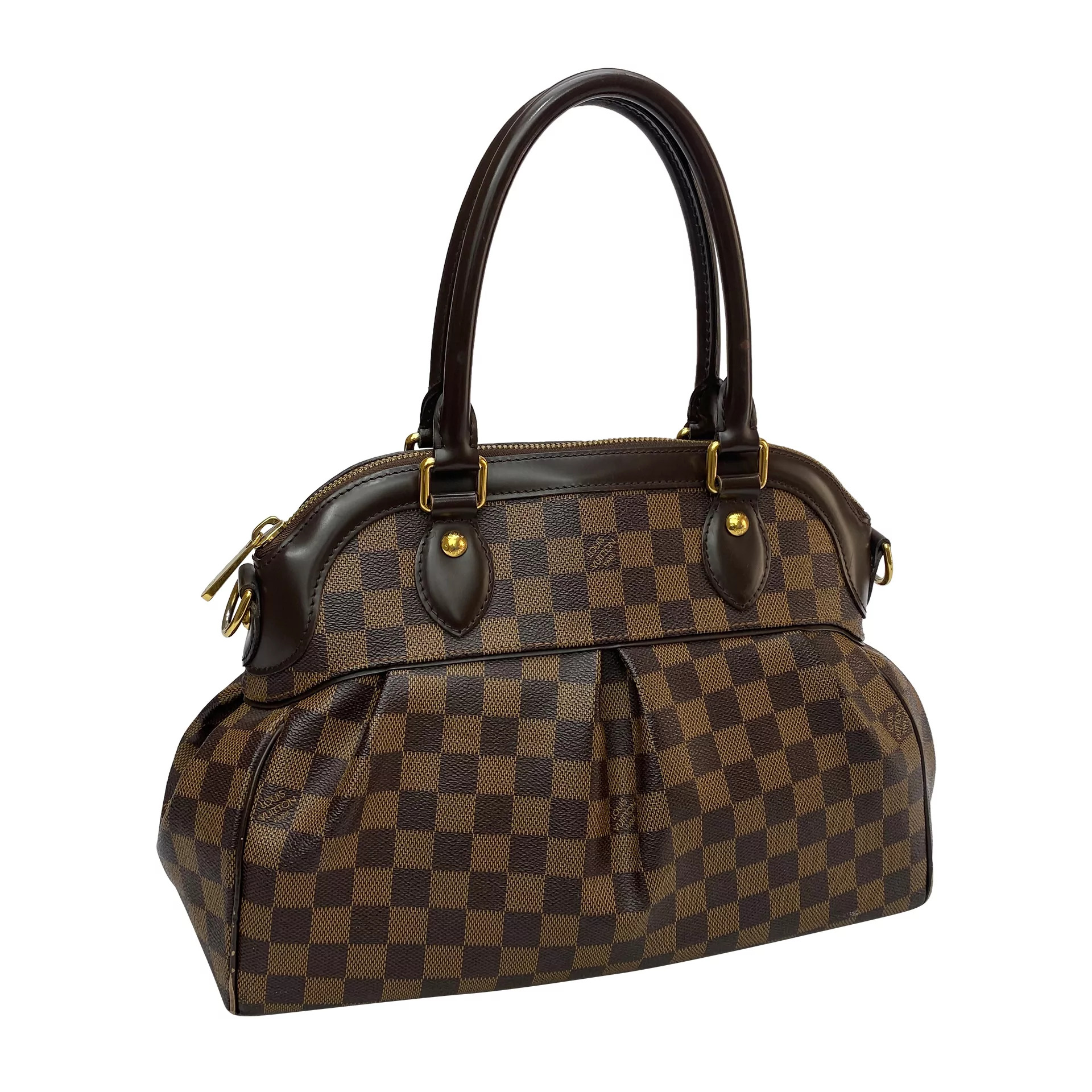 Bolsa Louis Vuitton Trevi PM Damier Ébène