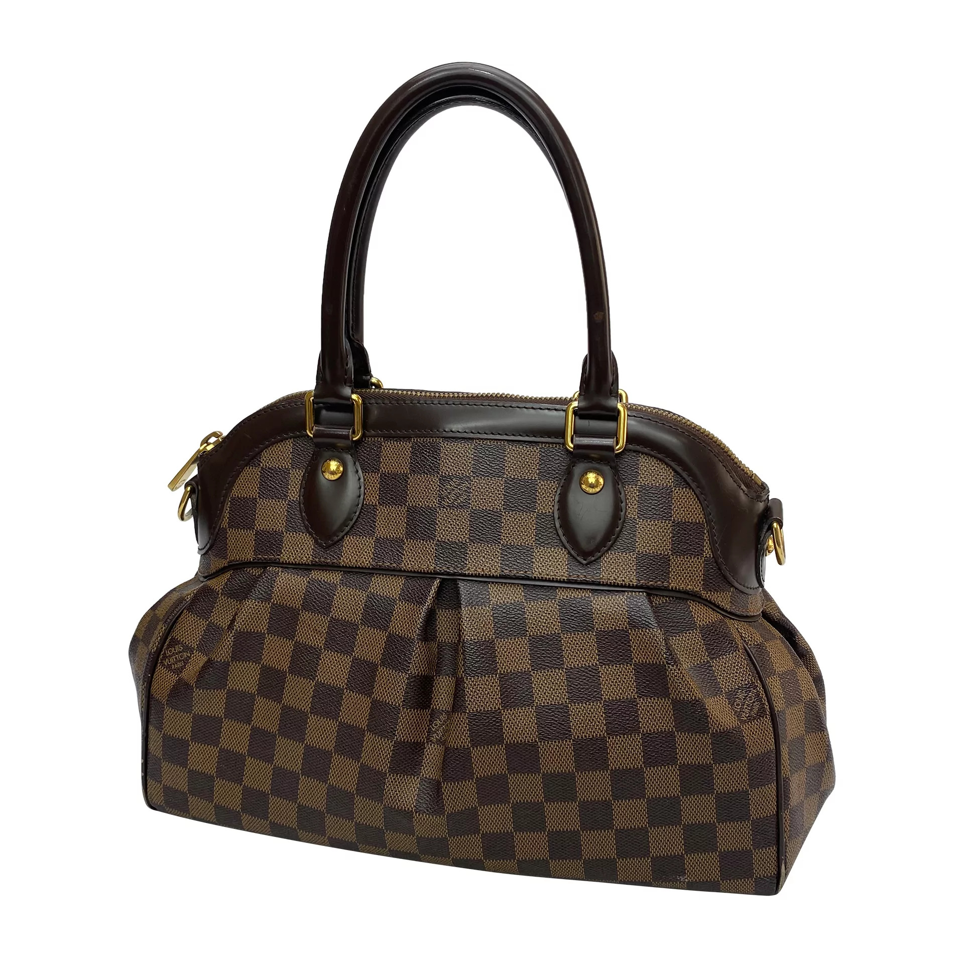 Bolsa Louis Vuitton Trevi PM Damier Ébène