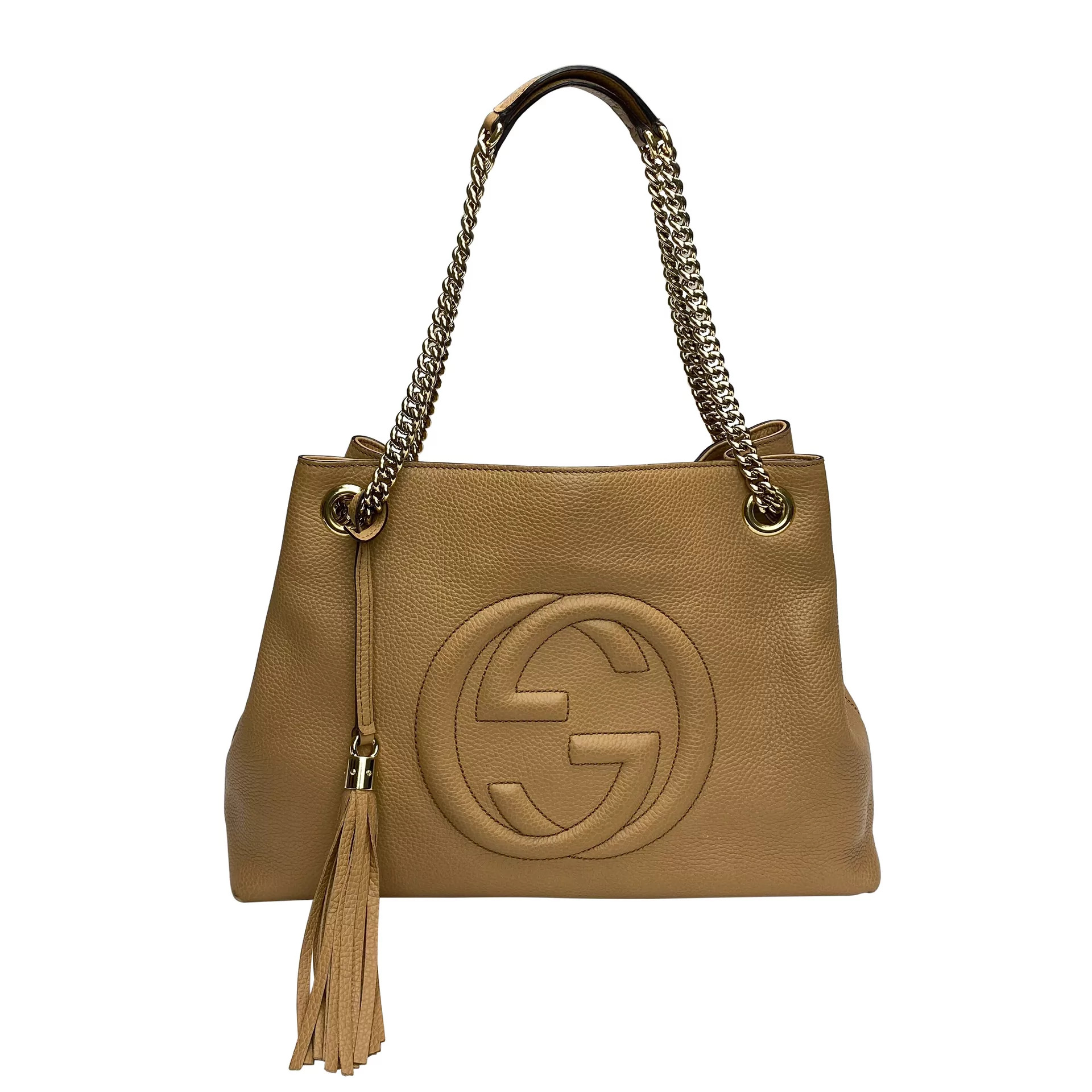 Bolsa Gucci Soho Bege