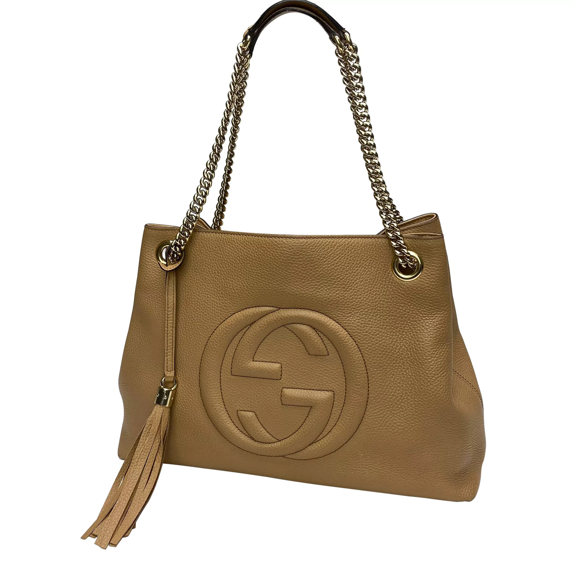 Bolsa Gucci Soho Bege