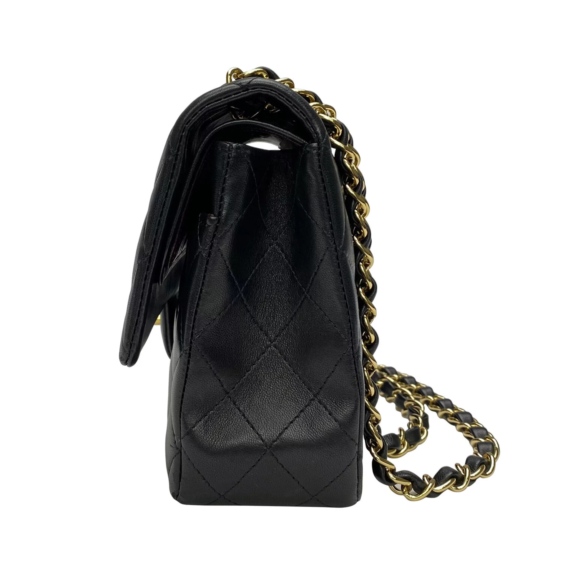 Bolsa Chanel Classic Double Flap Medium Preta