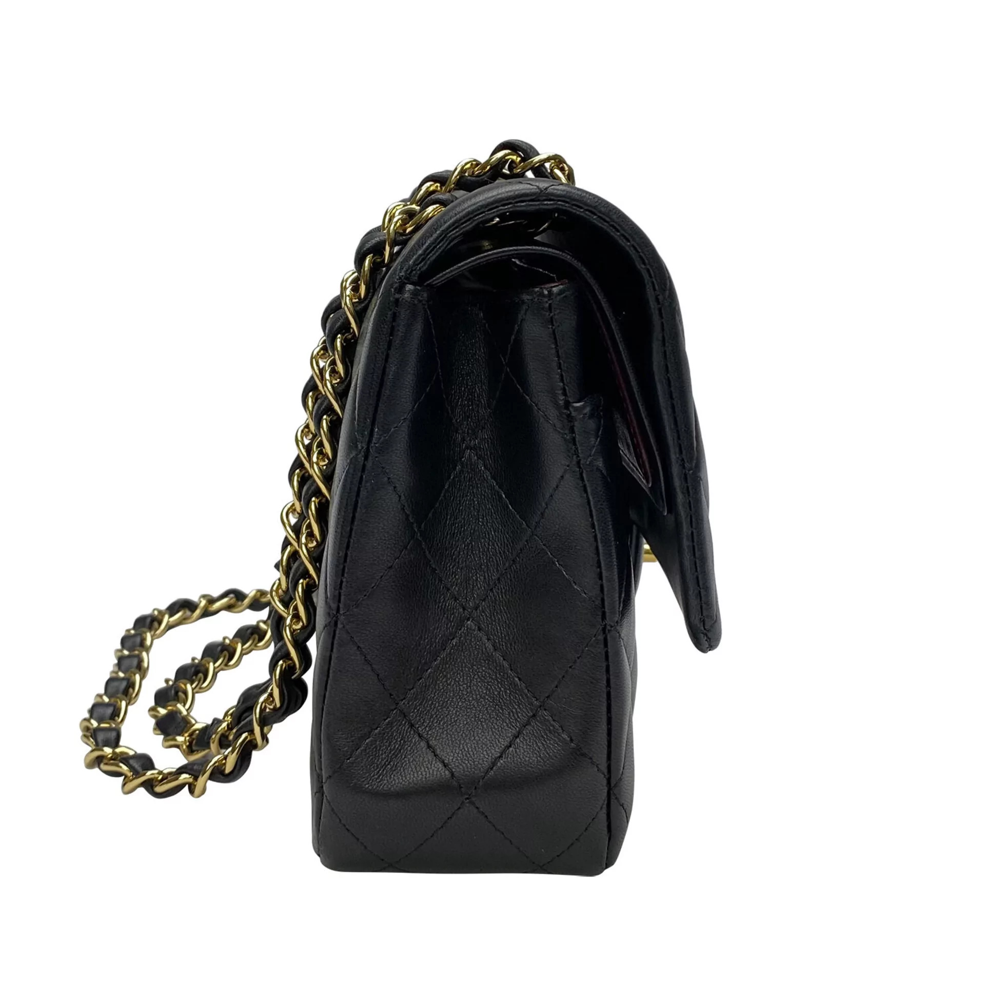 Bolsa Chanel Classic Double Flap Medium Preta