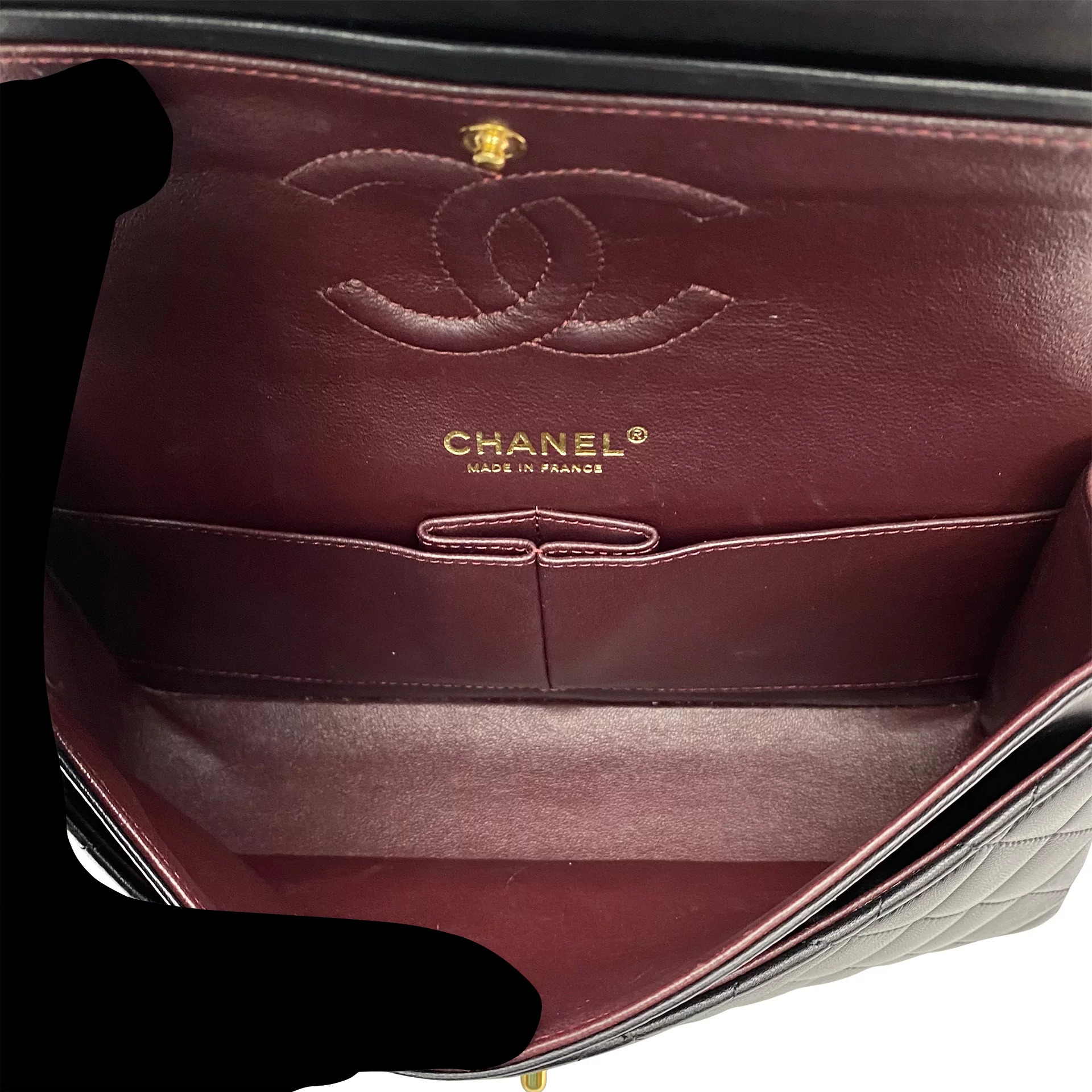 Bolsa Chanel Classic Double Flap Medium Preta