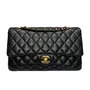 Bolsa Chanel Classic Double Flap Medium Preta