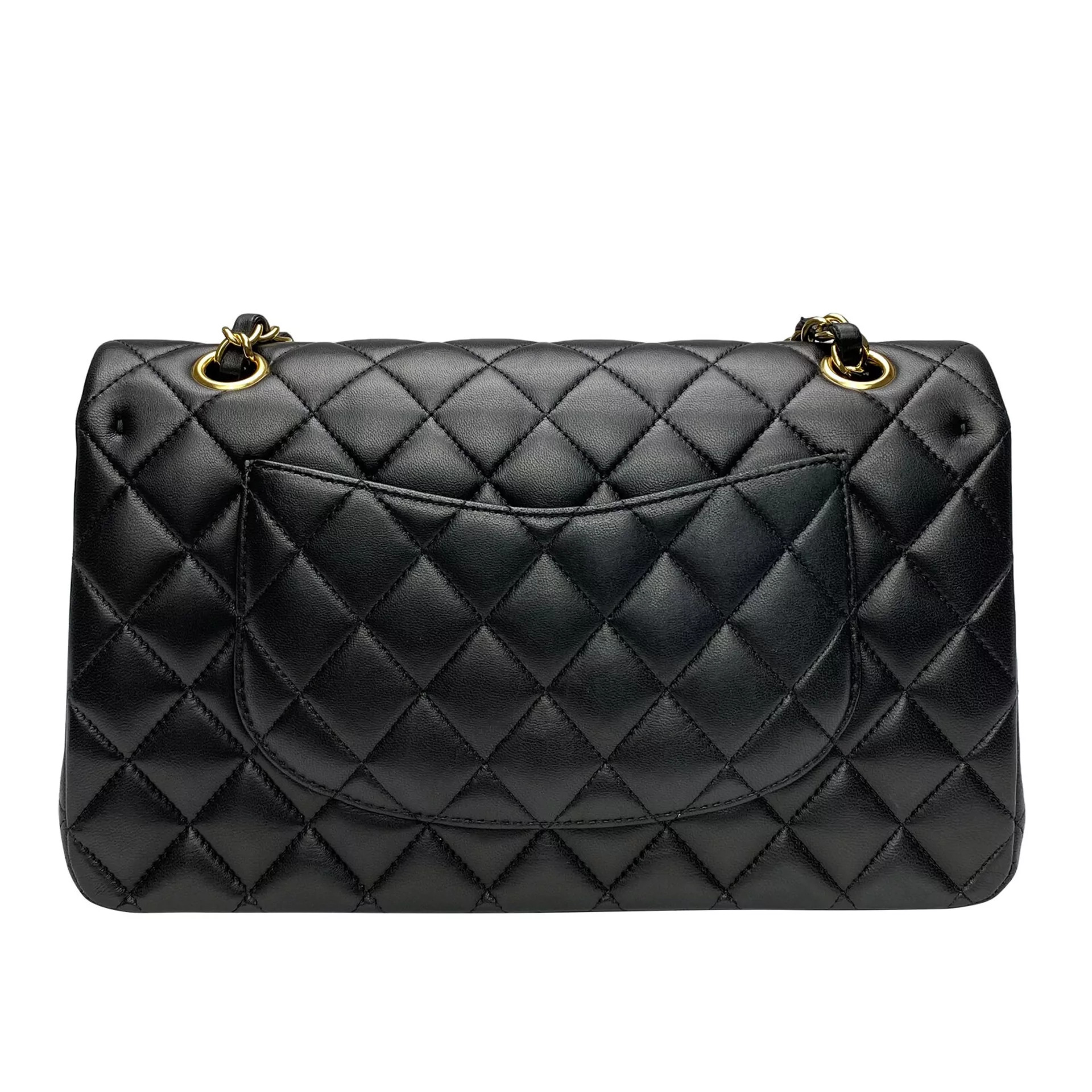 Bolsa Chanel Classic Double Flap Medium Preta
