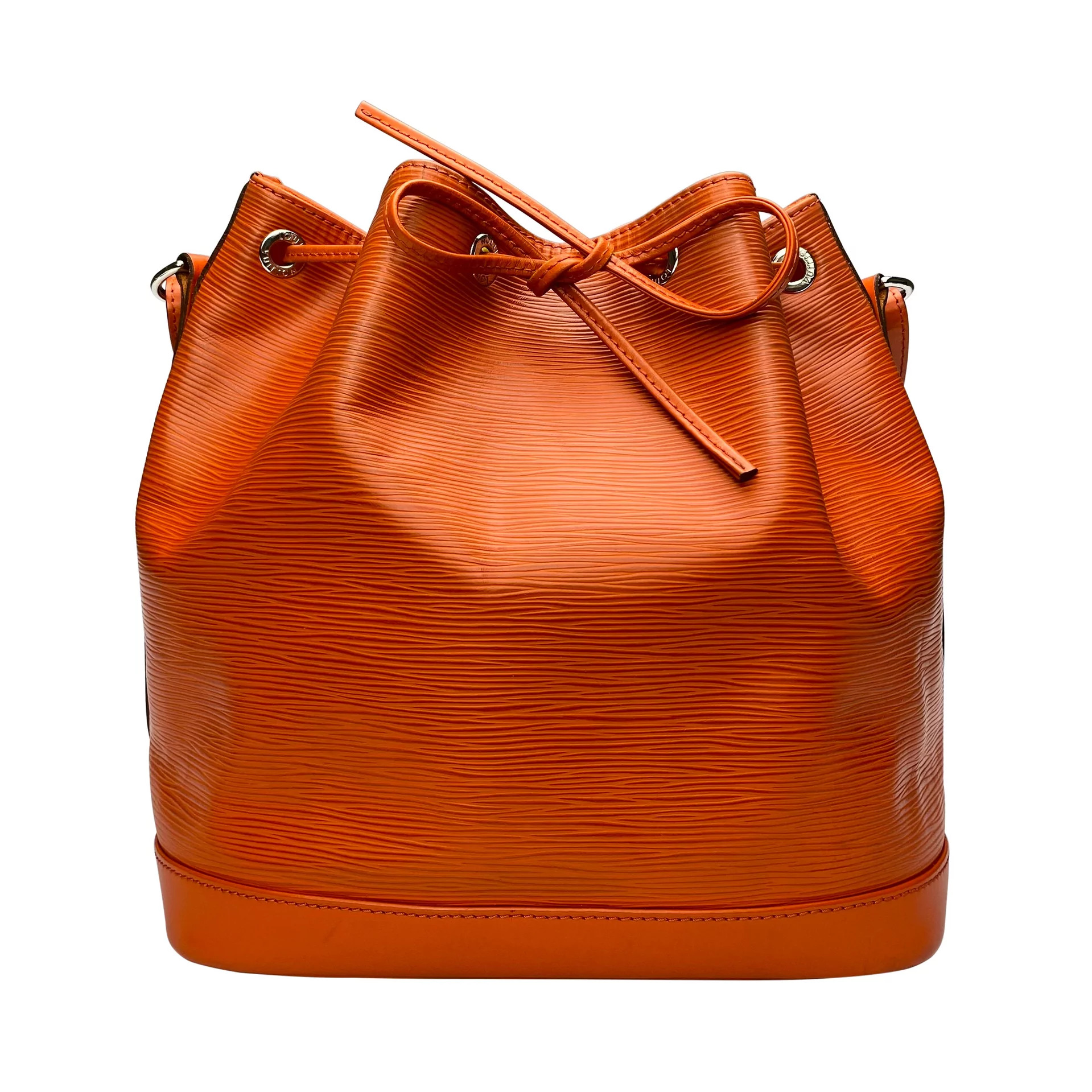 Bolsa Louis Vuitton Noé Couro Laranja