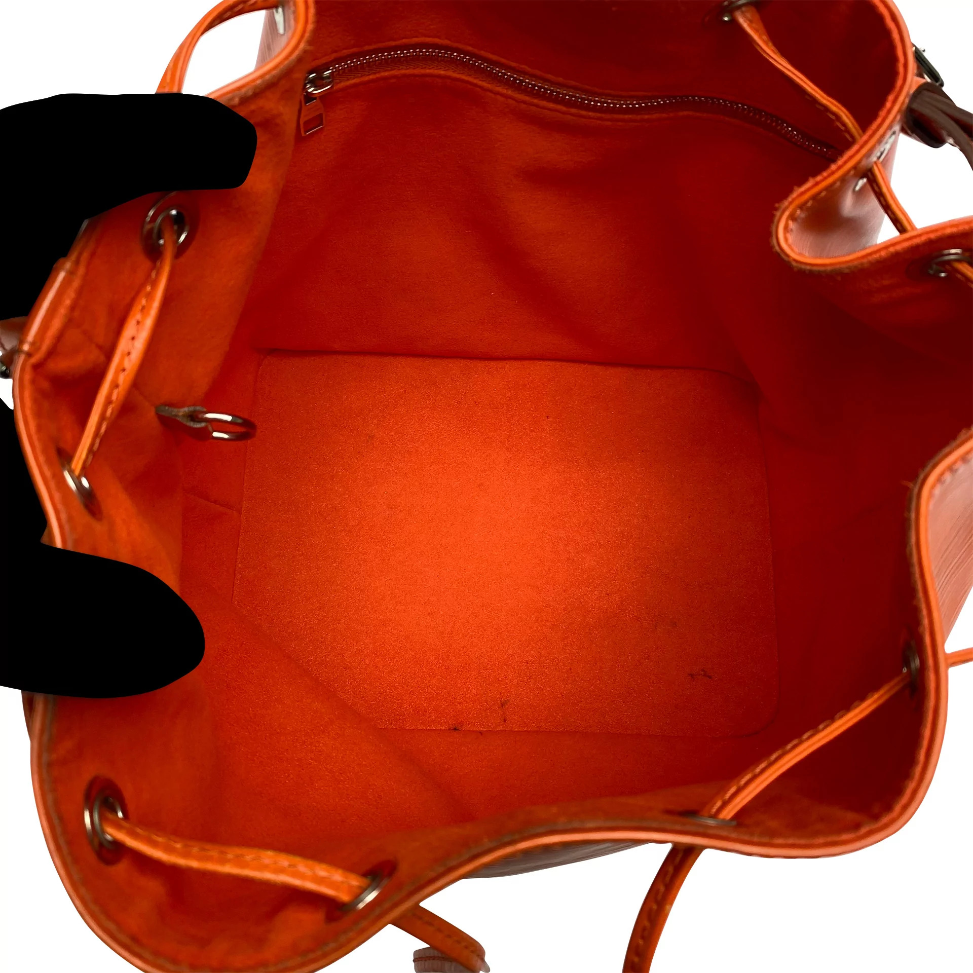 Bolsa Louis Vuitton Noé Couro Laranja