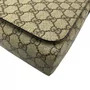 Bolsa Gucci GG Supreme Web Flap Messenger Bag