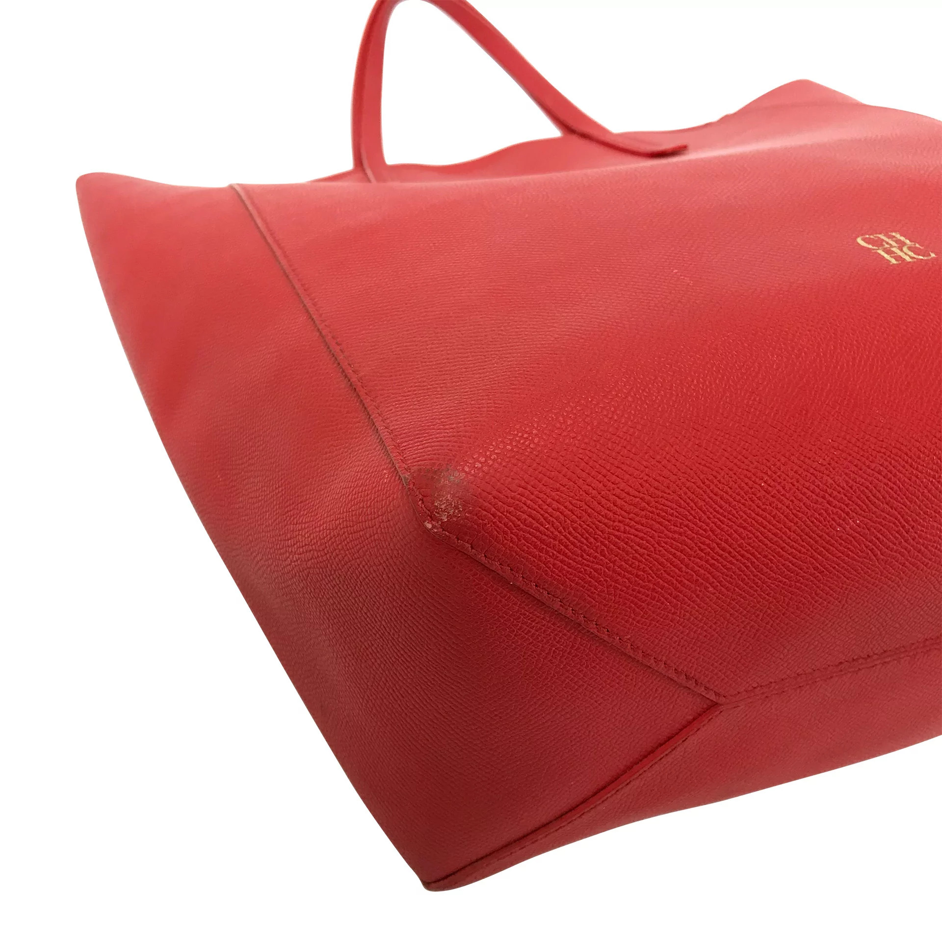 Bolsa Carolina Herrera Tote Vermelha