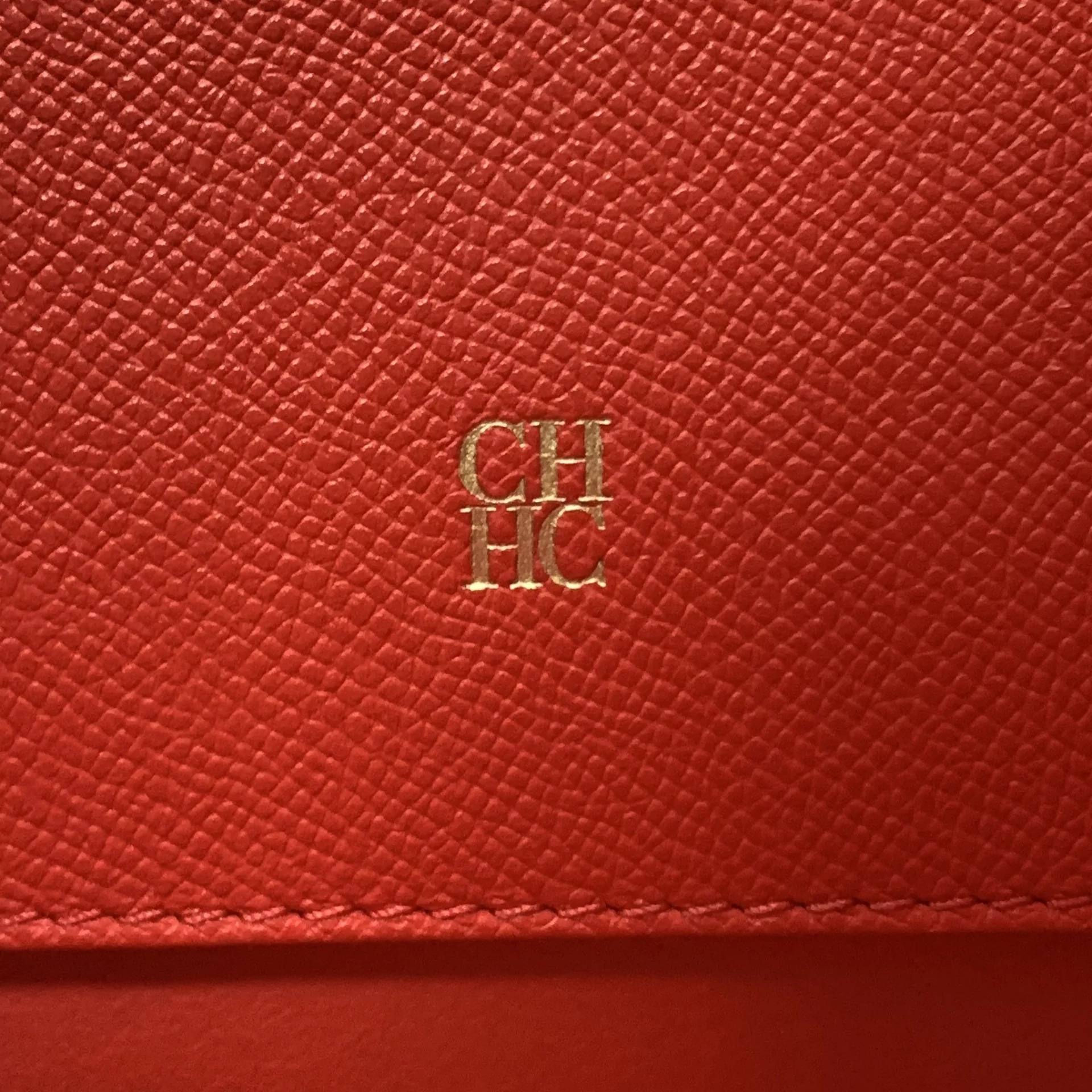 Bolsa Carolina Herrera Tote Vermelha