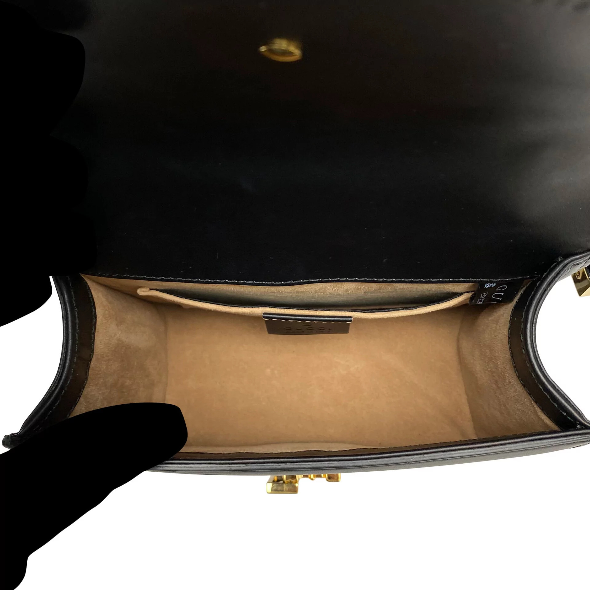 Bolsa Gucci Sylvie Mini Preta