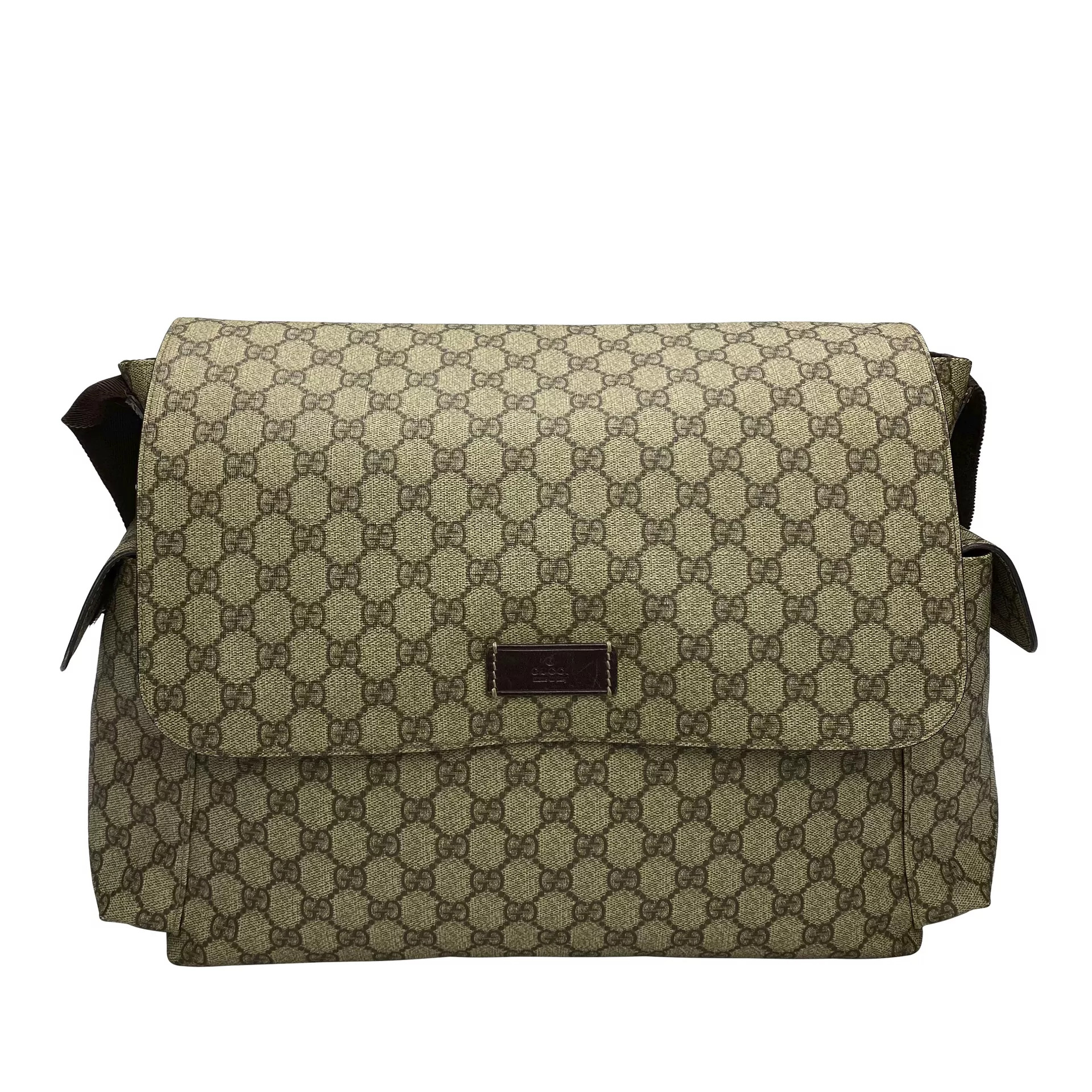 Bolsa Maternidade Gucci GG Plus Diaper Bag Guccissima