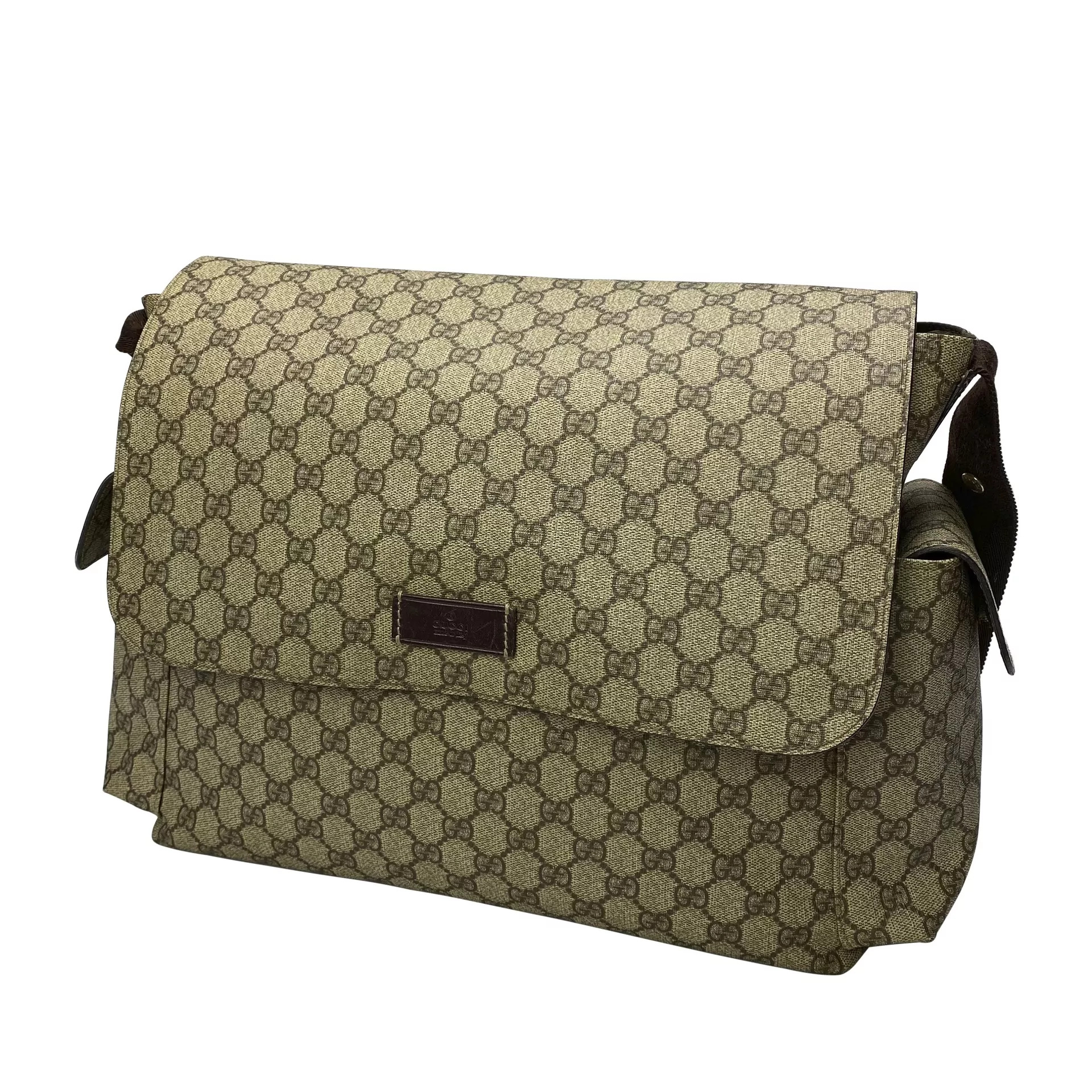 Bolsa Maternidade Gucci GG Plus Diaper Bag Guccissima