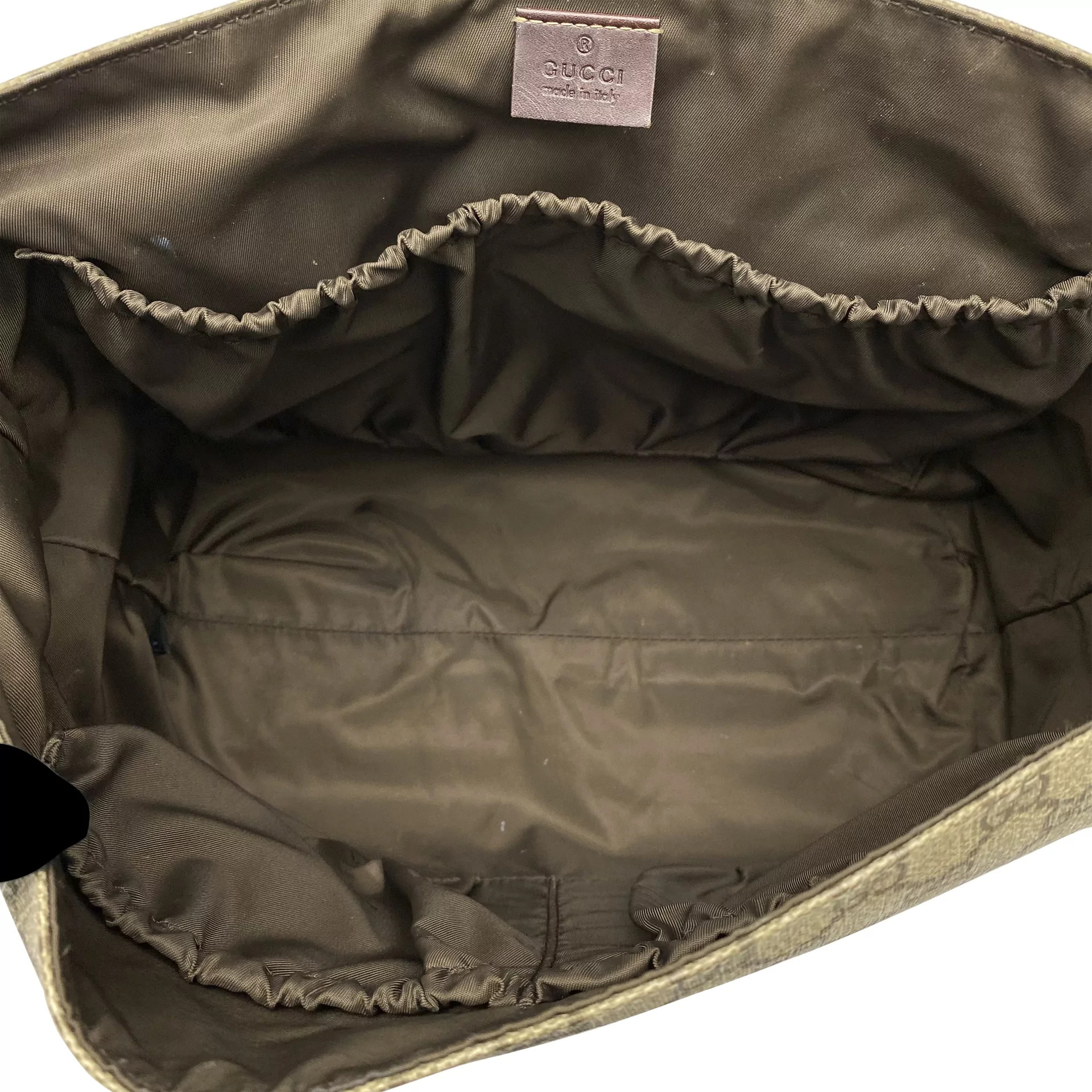 Bolsa Maternidade Gucci GG Plus Diaper Bag Guccissima