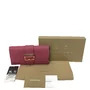 Carteira Burberry Couro Rosa 