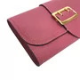 Carteira Burberry Couro Rosa 