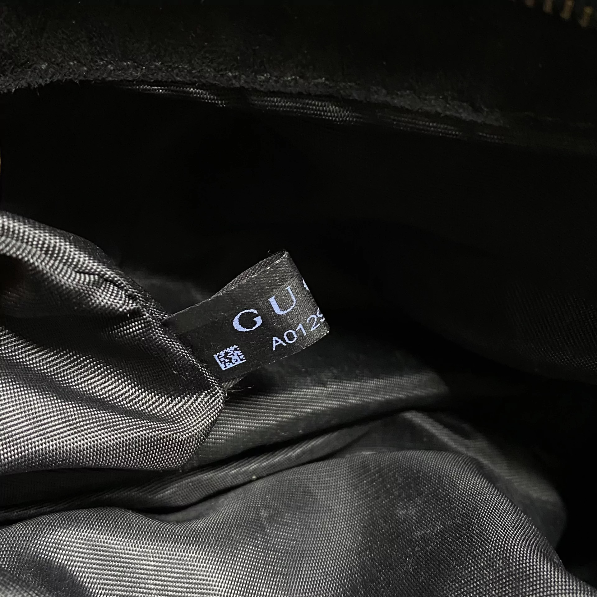 Bolsa Gucci Stirrup Píton Azul