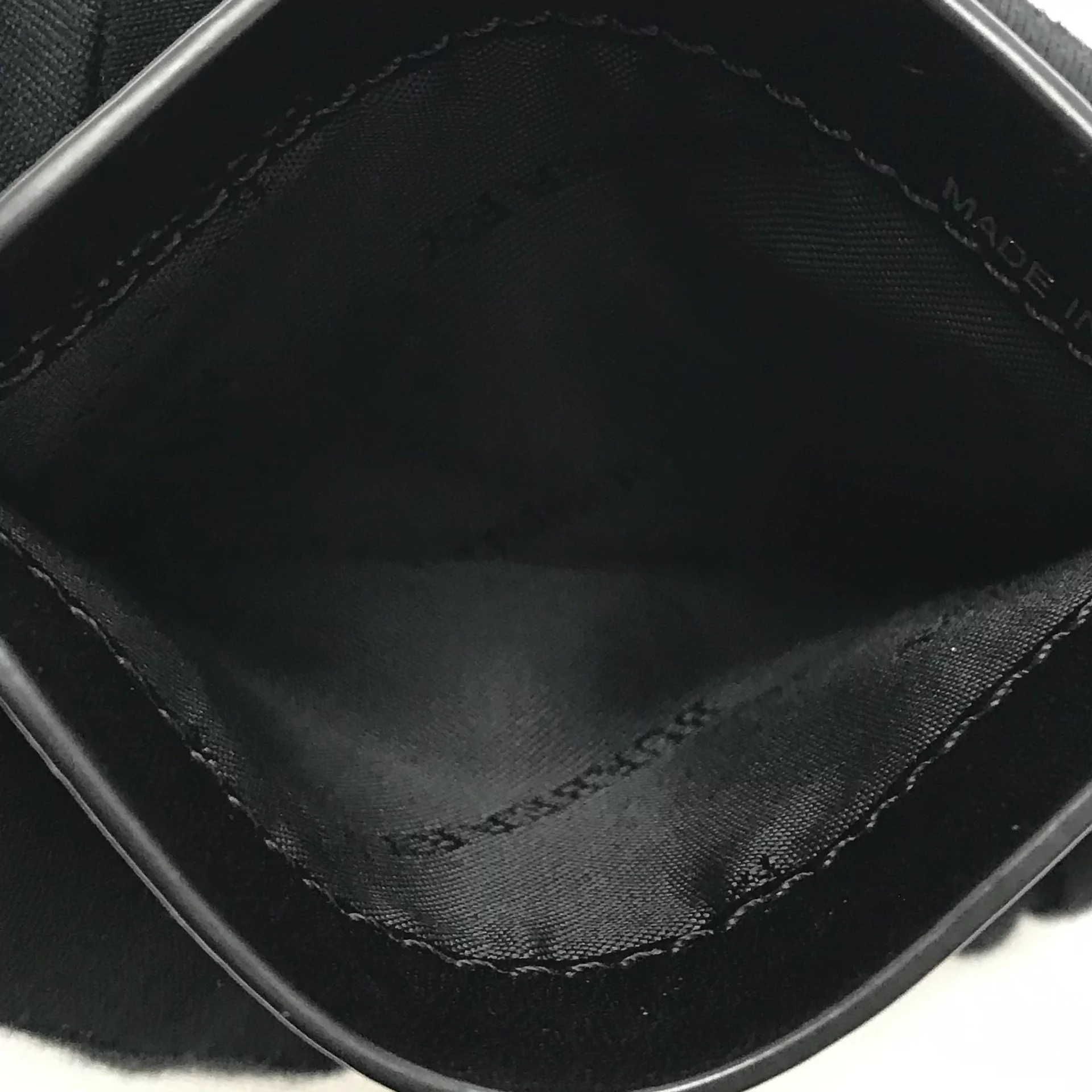 Porta-Cartões Burberry Couro Preto