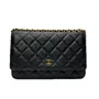 Bolsa Chanel Woc Couro Lambskin Preta