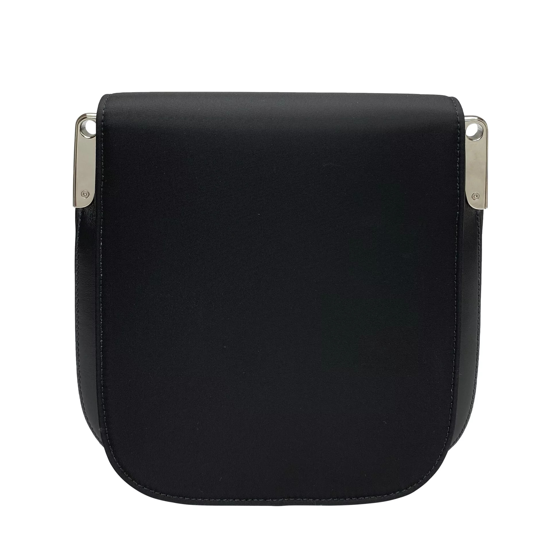 Bolsa Prada Nylon e Couro Preto