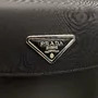 Bolsa Prada Nylon e Couro Preto