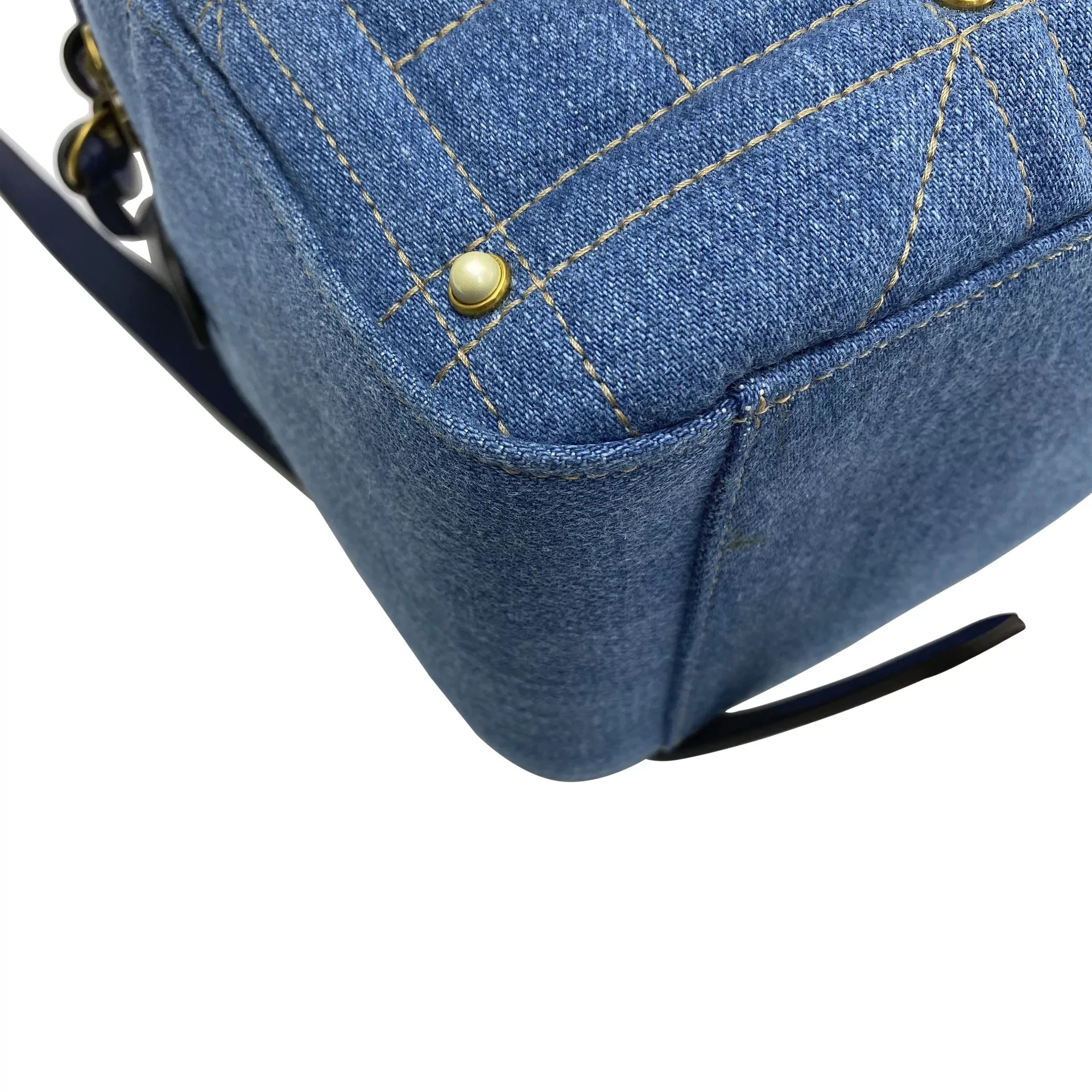 Mochila Gucci GG Marmont Jeans