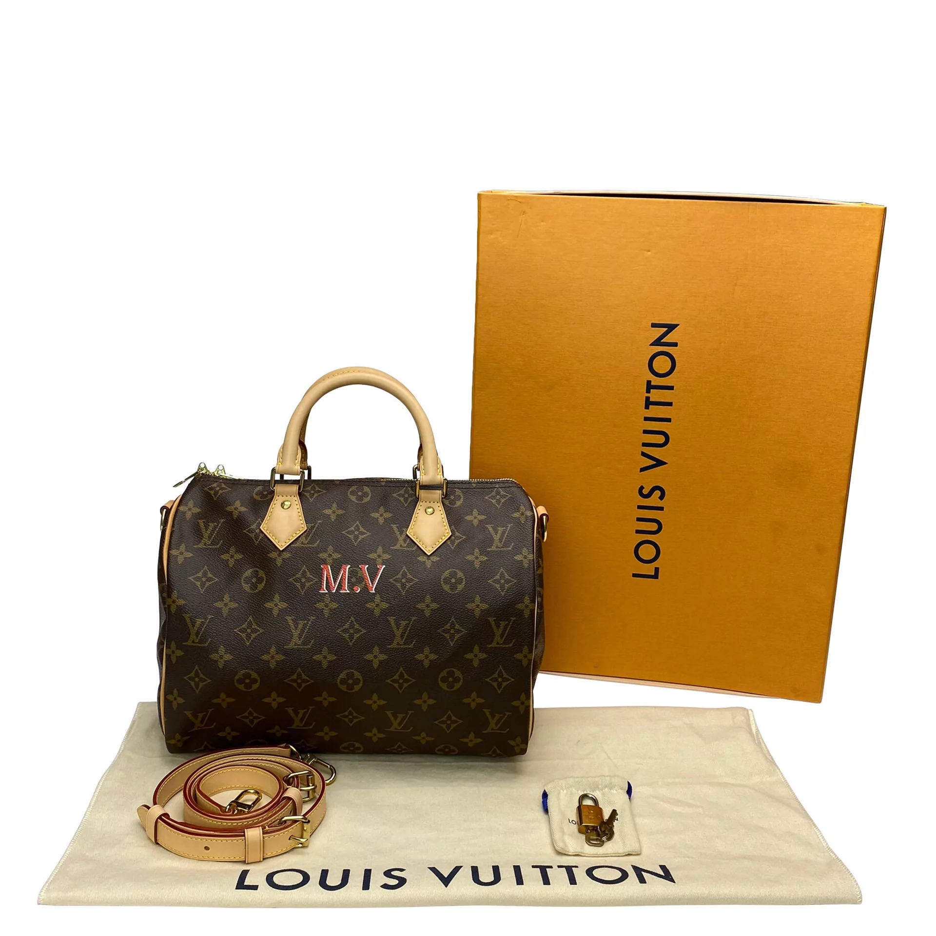 Bolsa Louis Vuitton Speedy Bandoulière 30 Monogram