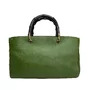 Bolsa Gucci Bamboo Shopper Verde
