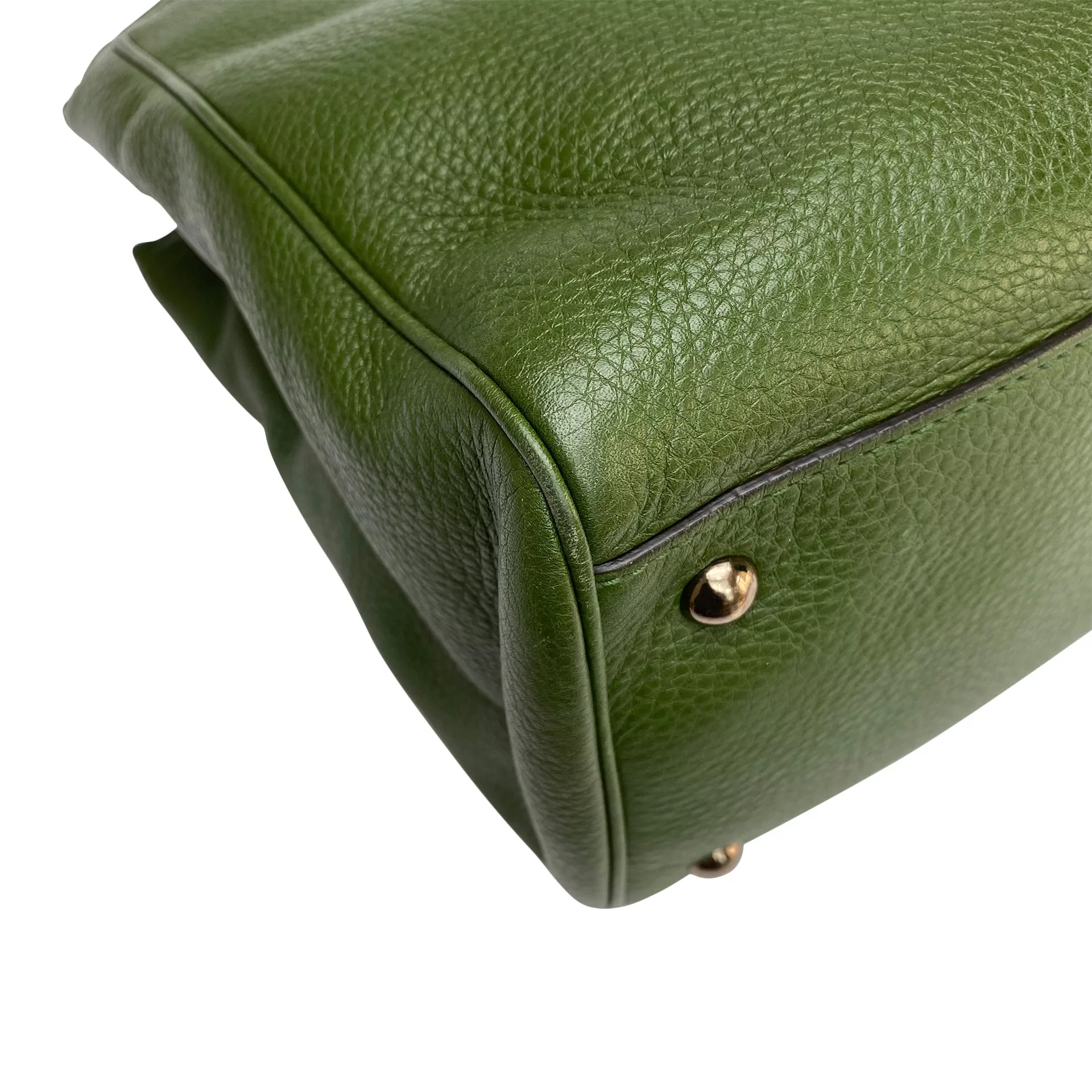 Bolsa Gucci Bamboo Shopper Verde