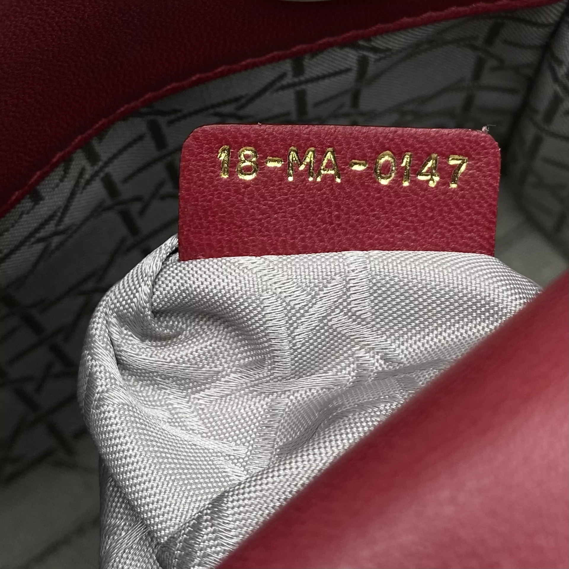 Bolsa Christian Dior Mini Lady Dior Vermelha