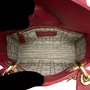 Bolsa Christian Dior Mini Lady Dior Vermelha