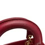 Bolsa Christian Dior Mini Lady Dior Vermelha